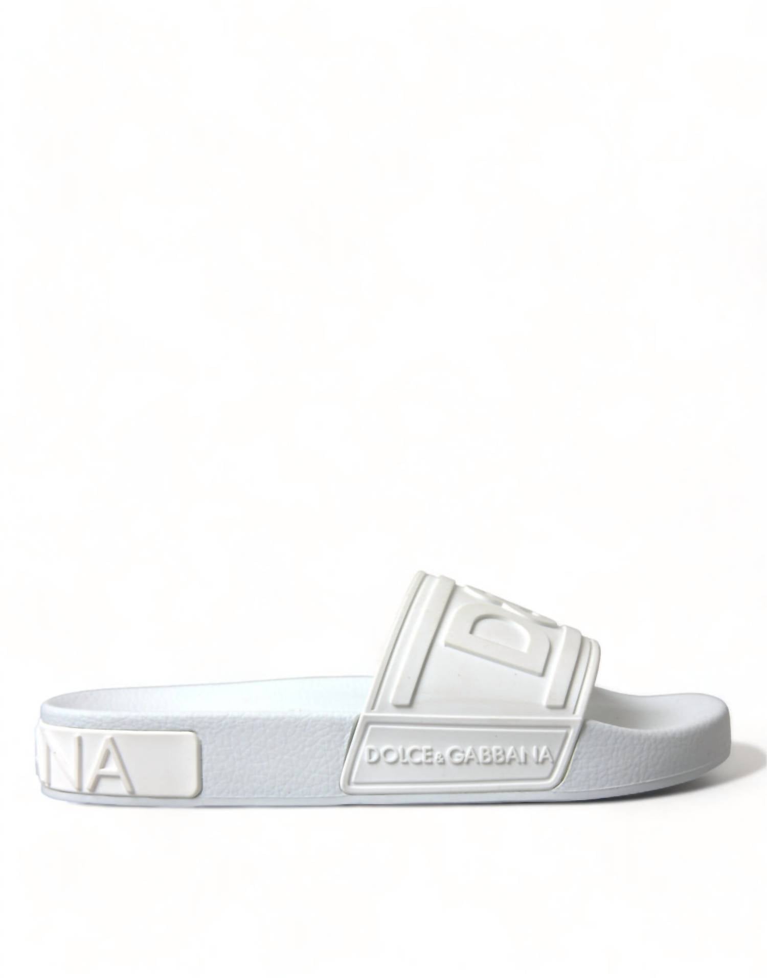 Dolce & Gabbana - Women's Beachwear Rubber Slide Sandals