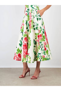 Saloni - Sabrina Fitted Bodice Dress