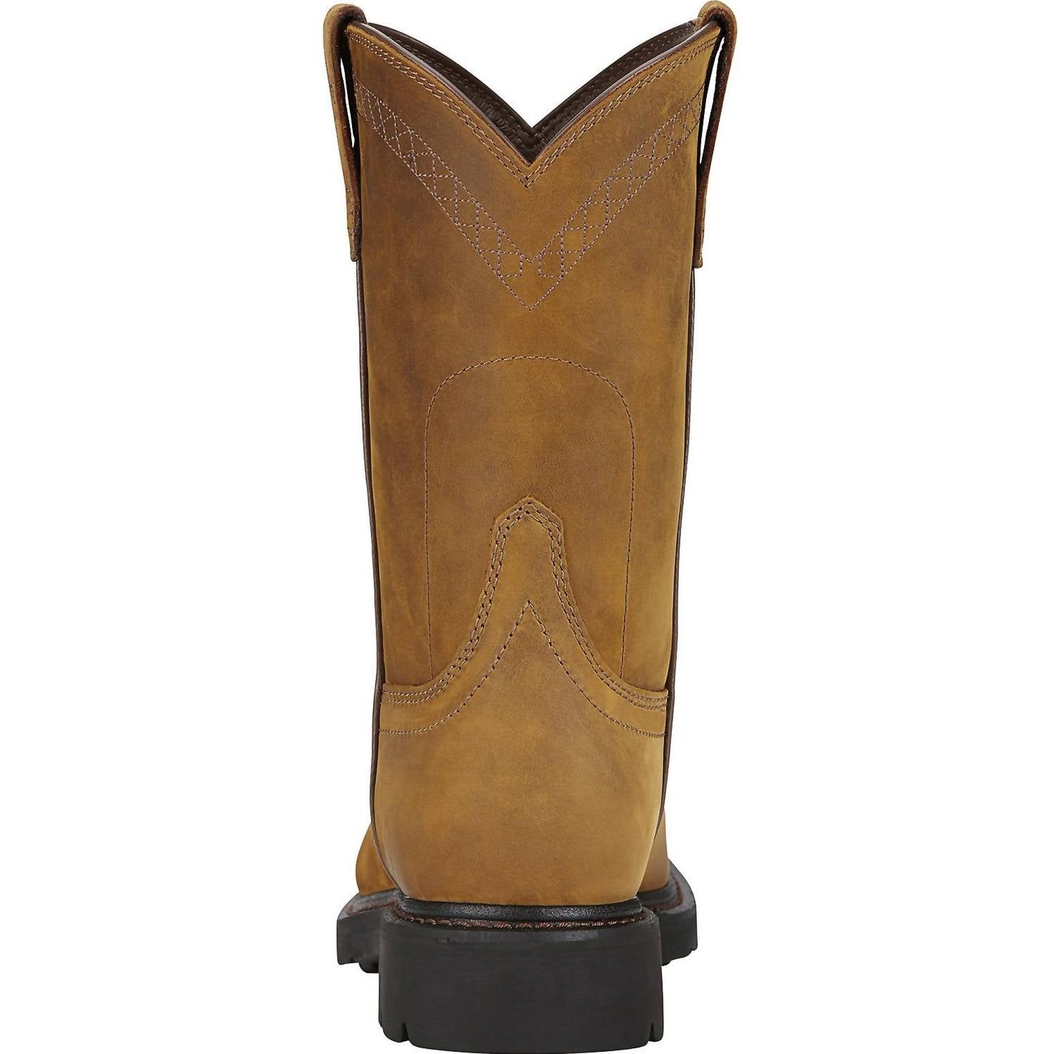 ARIAT Men's Sierra Work Ropers Boots in aged bark - men's boots - alternate view