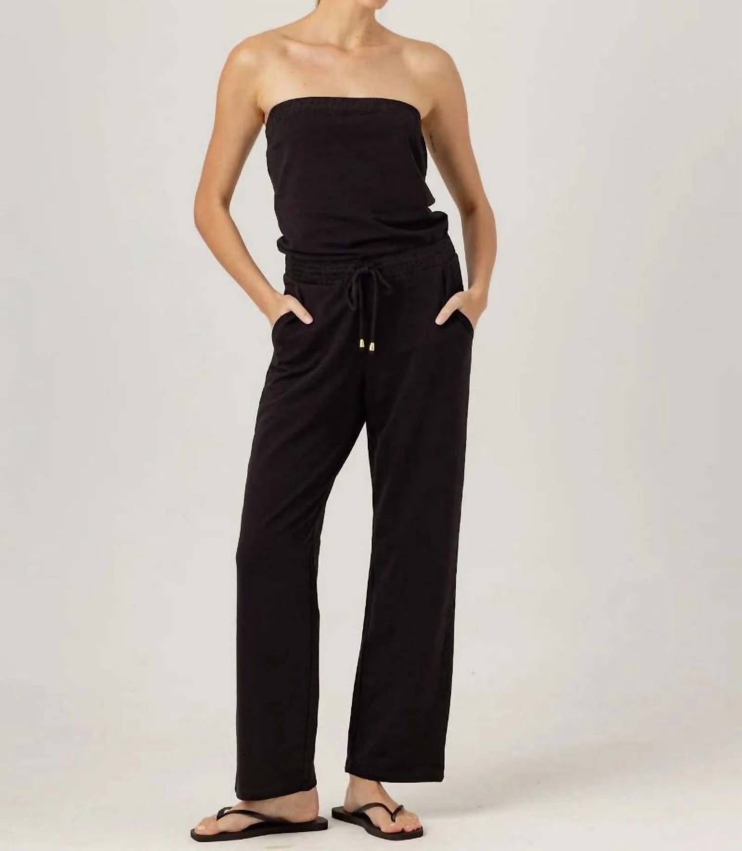 Sundays - Francine Strapless Jumpsuit