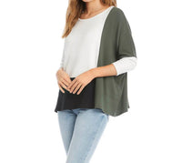 Karen Kane - Darcy Dolman Colorblock Top