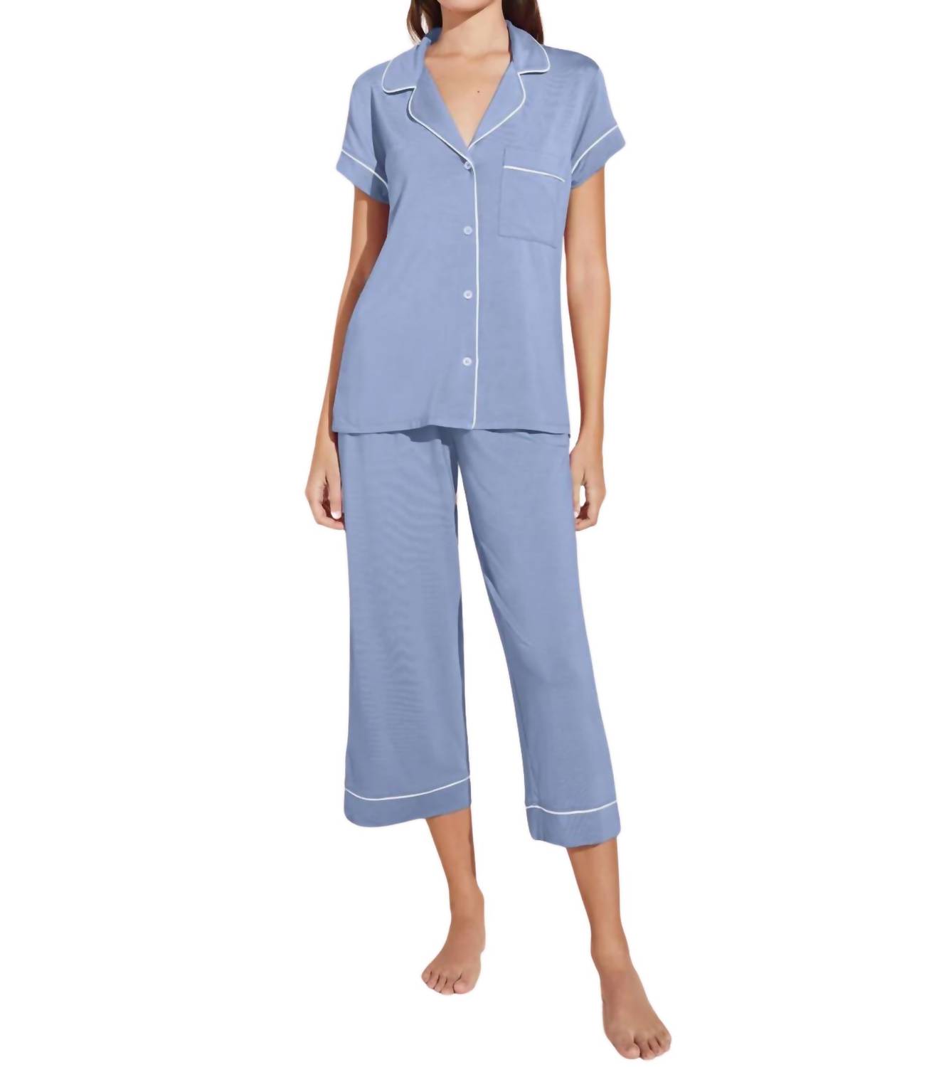 Eberjey - Gisele Crop PJ Set