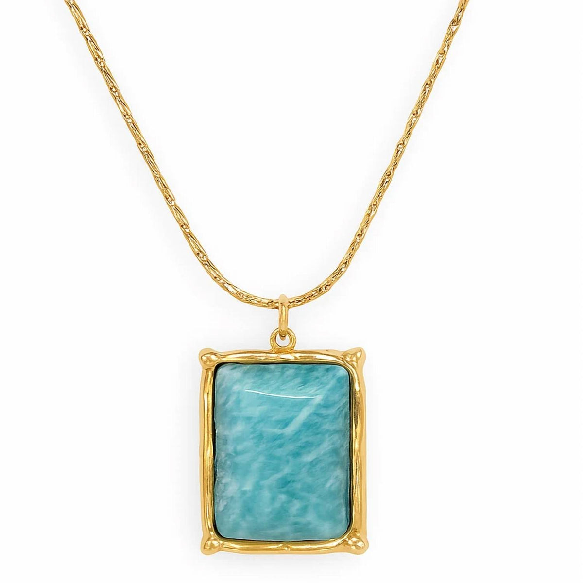 Ellie Vail - Women's Winnie Amazonite Pendant Necklace
