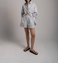 Sloan - Cotton Poplin Boyfriend Button-down Shirt