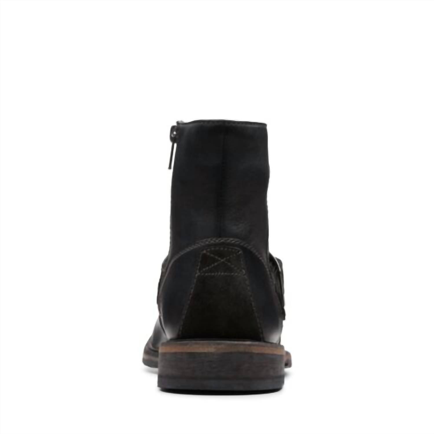 Clarks Men's Clarkdale Spare Ankle Boots in black - men's boots - view 6