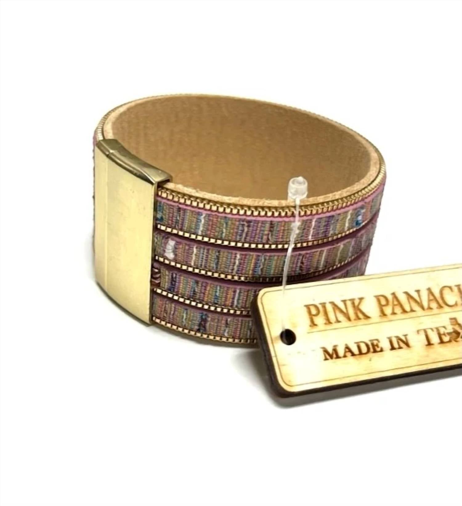 Pink Panache - Women's Shades Of Cuff Bracelet
