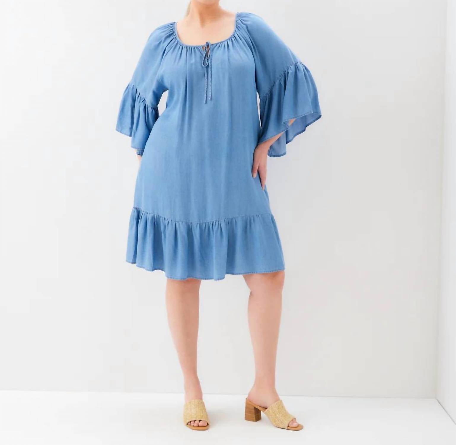 Karen Kane - Ruffle Hem Dress
