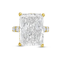 Diana M Jewels - Women's Radiant & Round Lab-Grown Diamond Fashion Ring (4.00 Ct) - Signature Plus