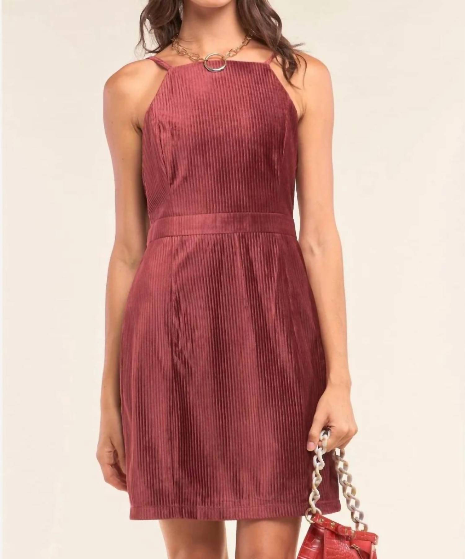Sugarlips - Holly Corduroy Dress