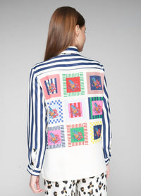 Vilagallo - Leopard Flower Tea Shirt