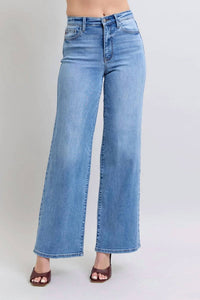 Judy Blue - High Waist Retro Wide Leg Jeans