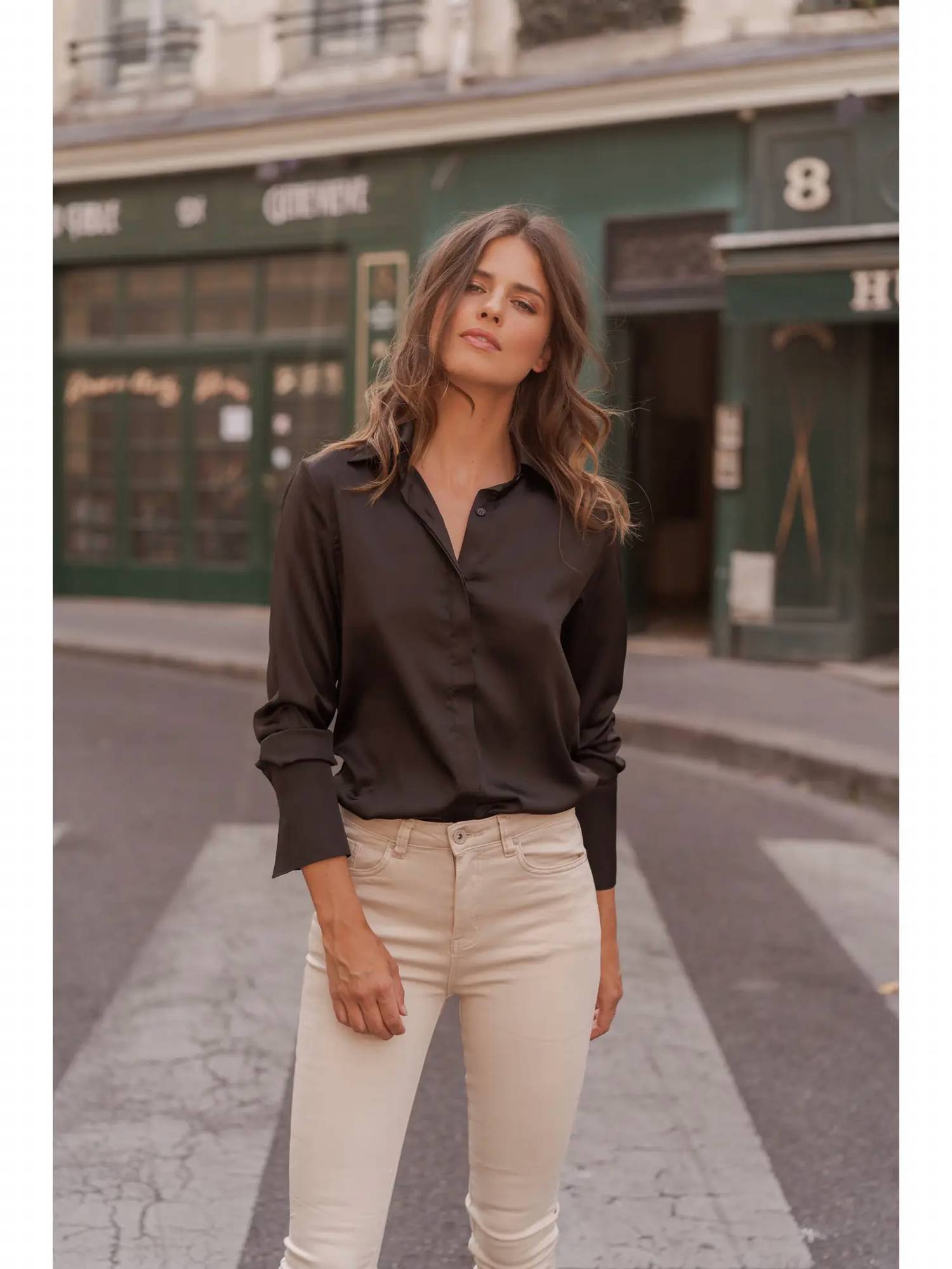 Choklate Paris - Léa Satin Shirt