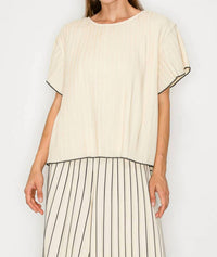 Joh - Jessica Pleated Top