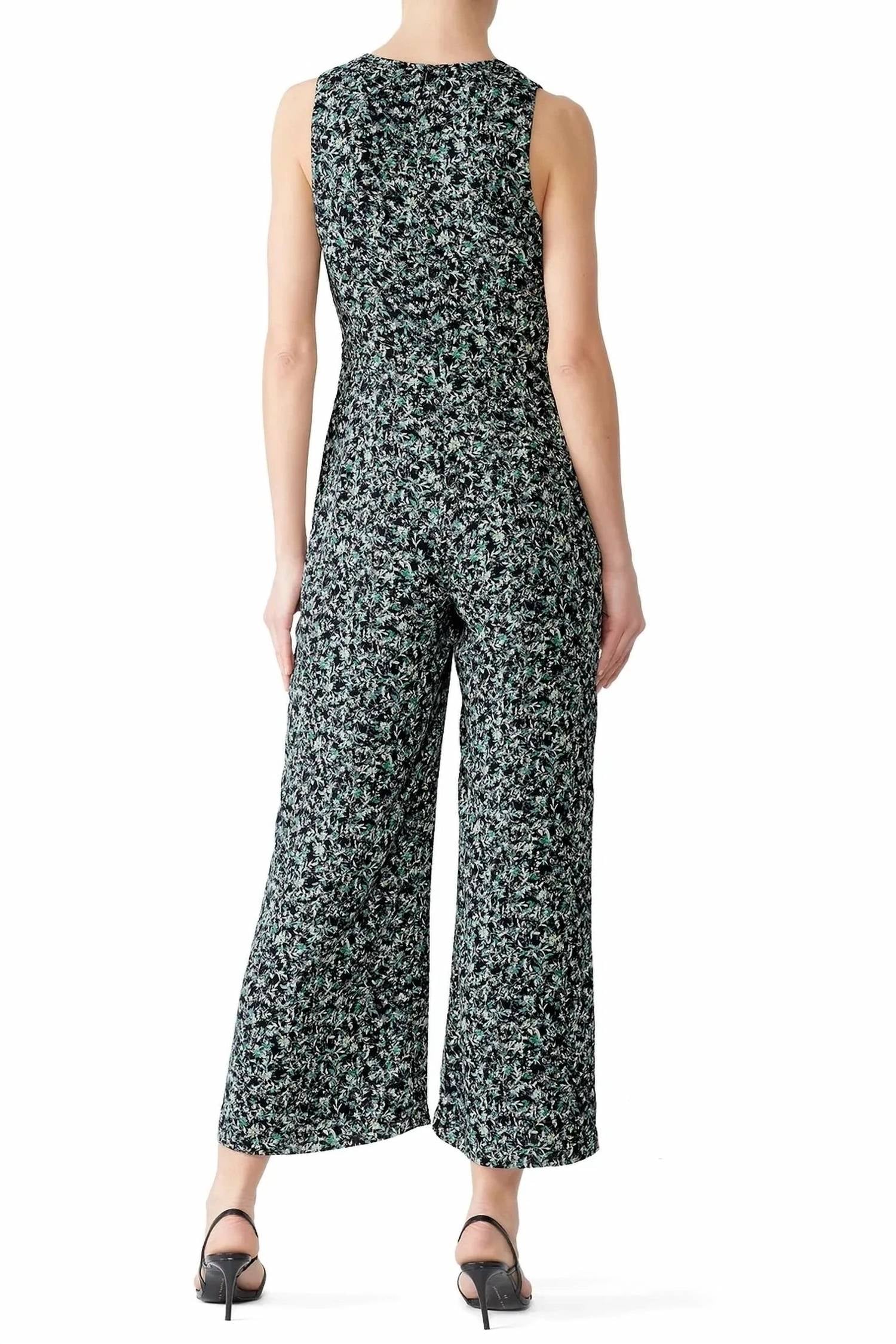 Greylin - Luna Printed Culotte Jumpsuit