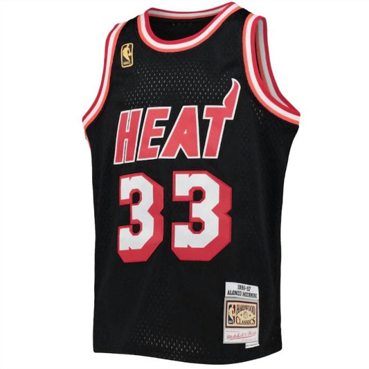 Mitchell & Ness - Boy's NBA Miami Heat Mourning Alonzo Jersey