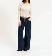 Daze - Madison Mid Rise Wide Leg Jeans