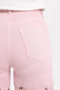 Bayeas - Flora High Rise Wide Leg Jeans