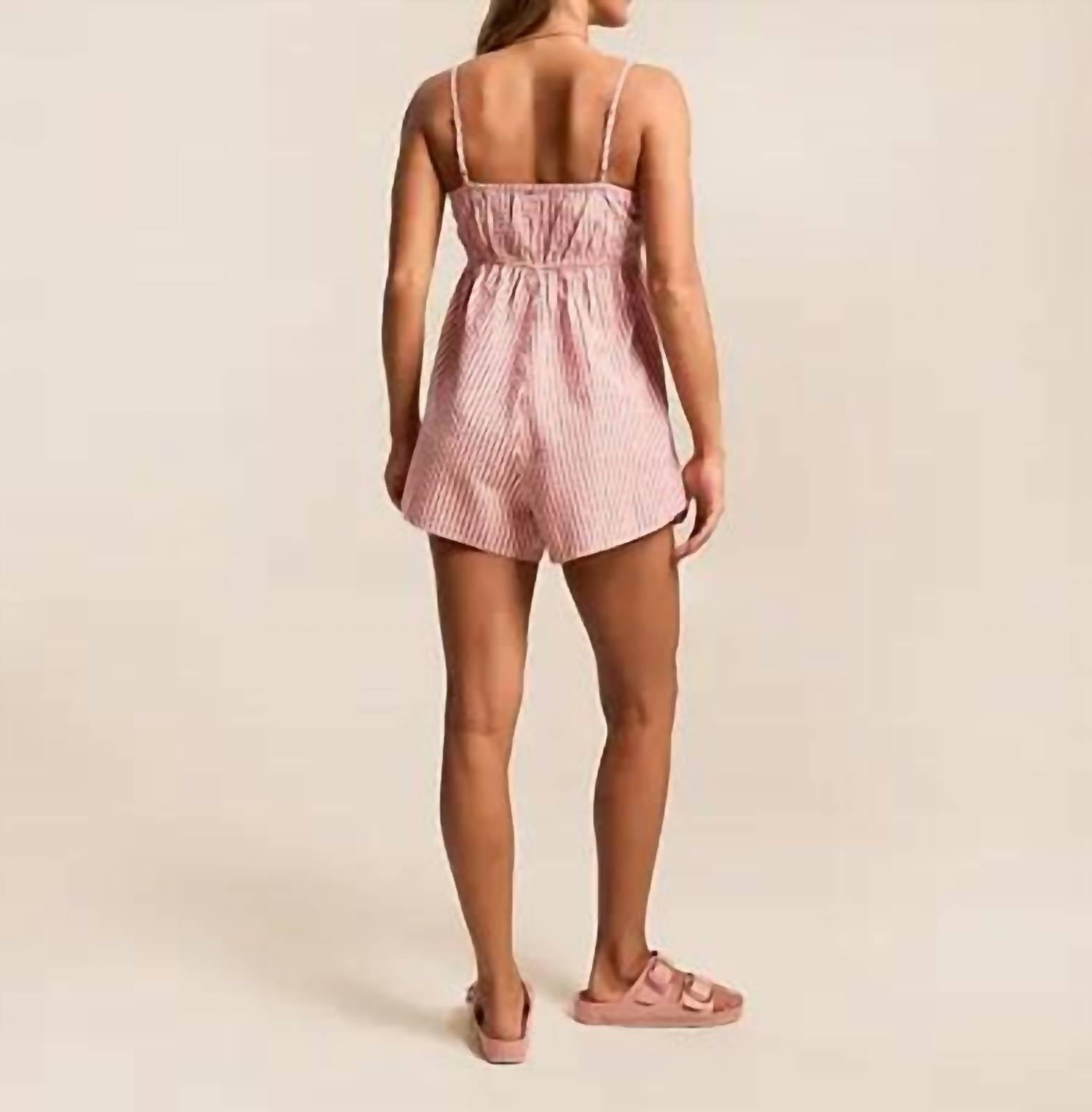 Billabong - Star Glow Striped Romper