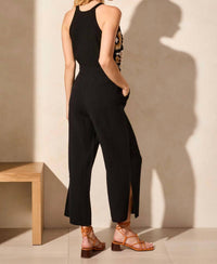 Tribal - 2 Ways Wide Leg Pant With Side Slits