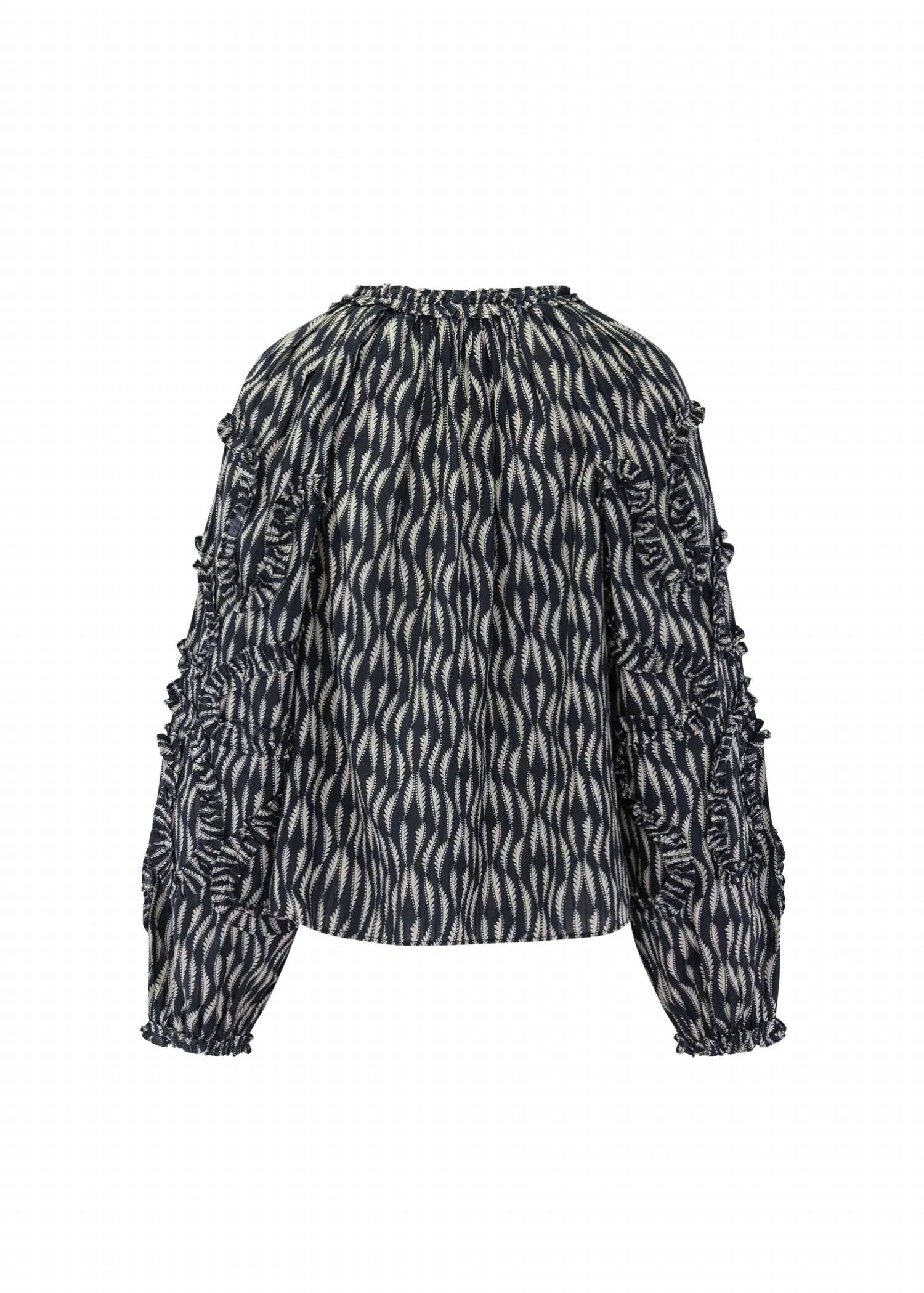 Ulla Johnson - Azrou Ruffle Long Sleeve Blouse