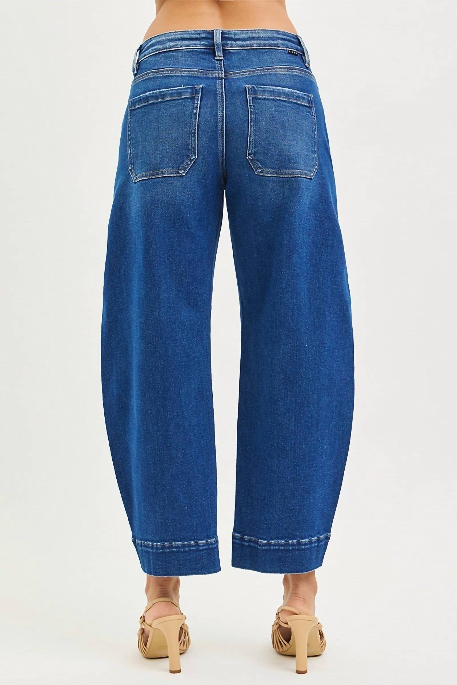 RISEN Sunset Barrel Jeans in med wash - women's jeans - view 4