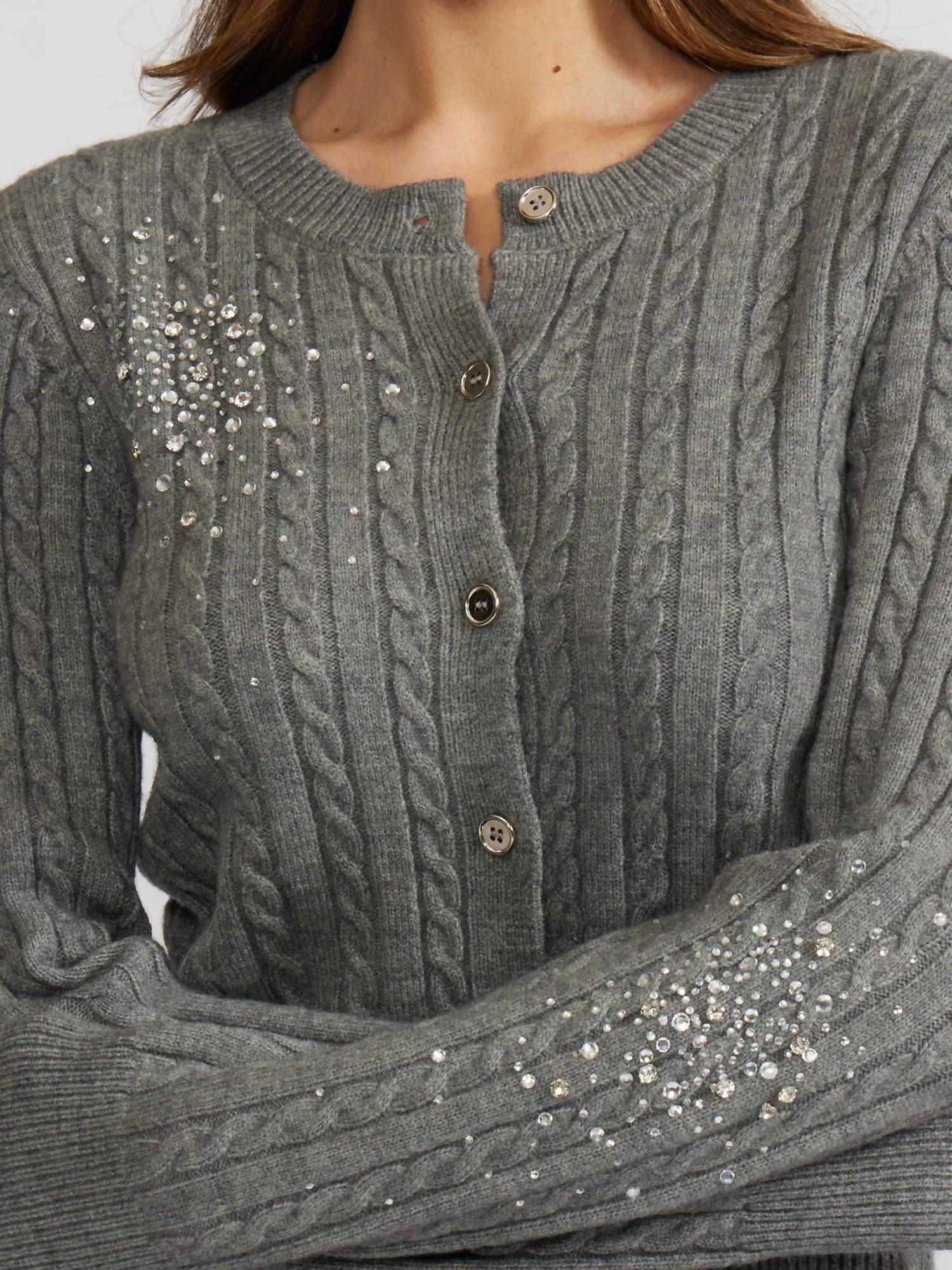 Lucy Paris - Elston Crystal Cardigan