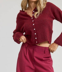 Mimosa - Button Down Cardigan