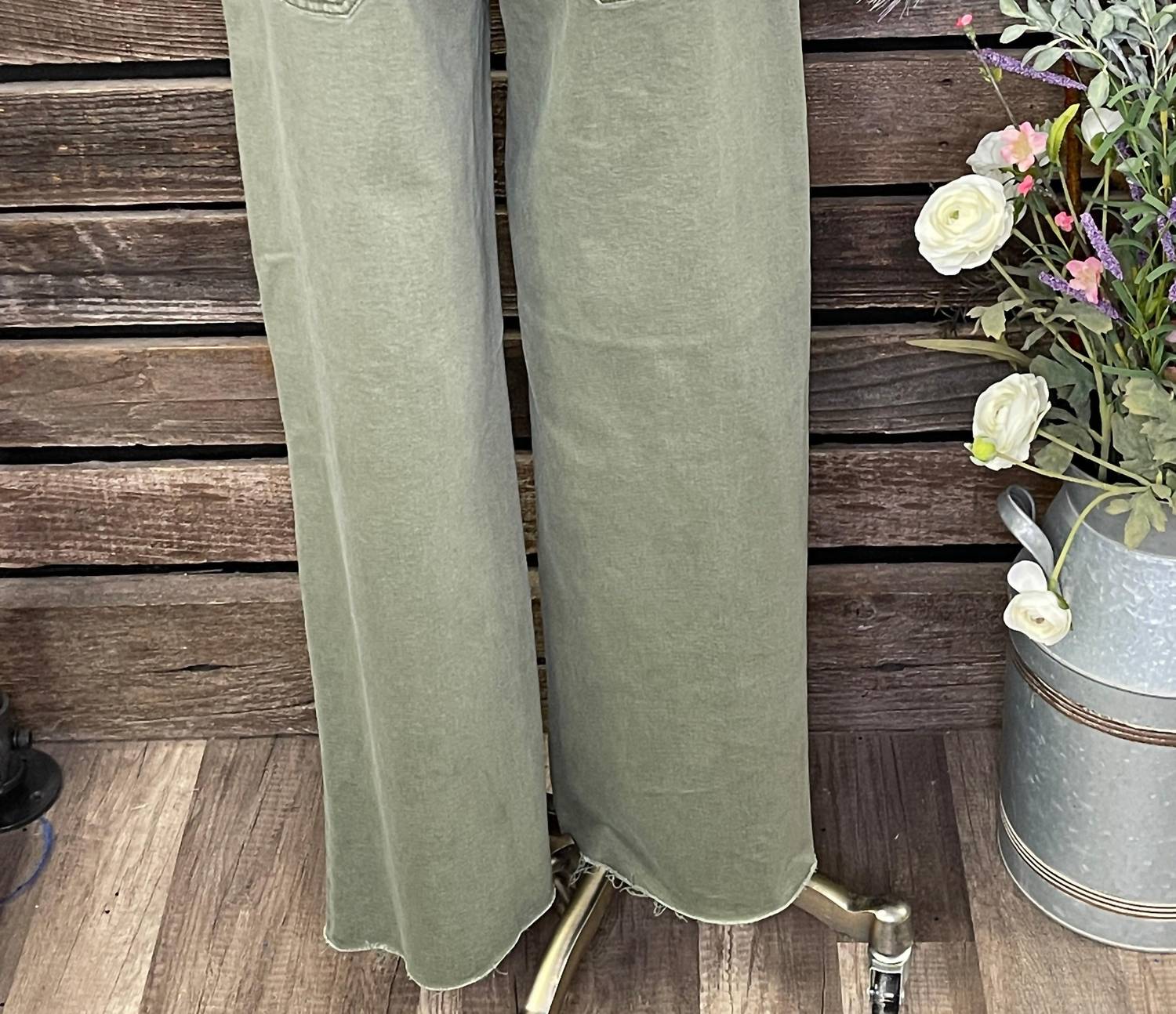 Daze - Pleaser High Waist Wide Leg Jeans