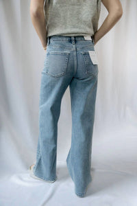 Flying Monkey - Nyc Stone Embellished Wide Leg Pants