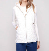 Charlie B - Star Quilted Short Vest
