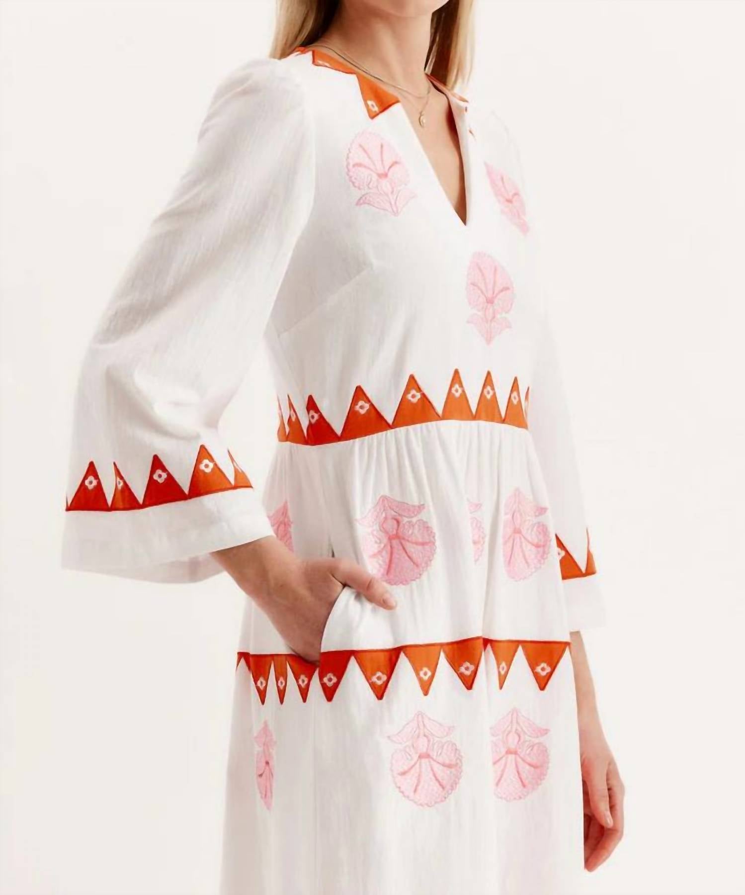 Tyler Boe - Lana Embroidered Dress
