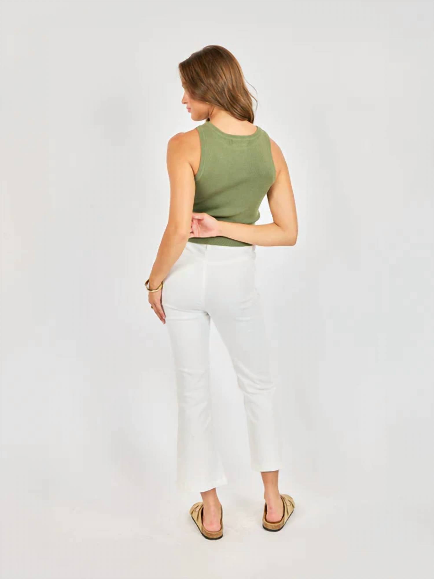 Sadie & Sage - Alexis Boatneck Sleeveless Sweater