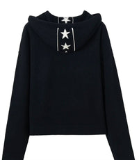 27 Miles Malibu - Isolde Cashmere Blend Star Hoodie
