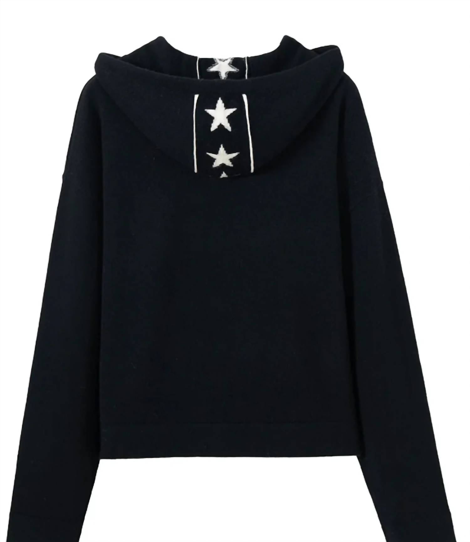 27 Miles Malibu - Isolde Cashmere Blend Star Hoodie
