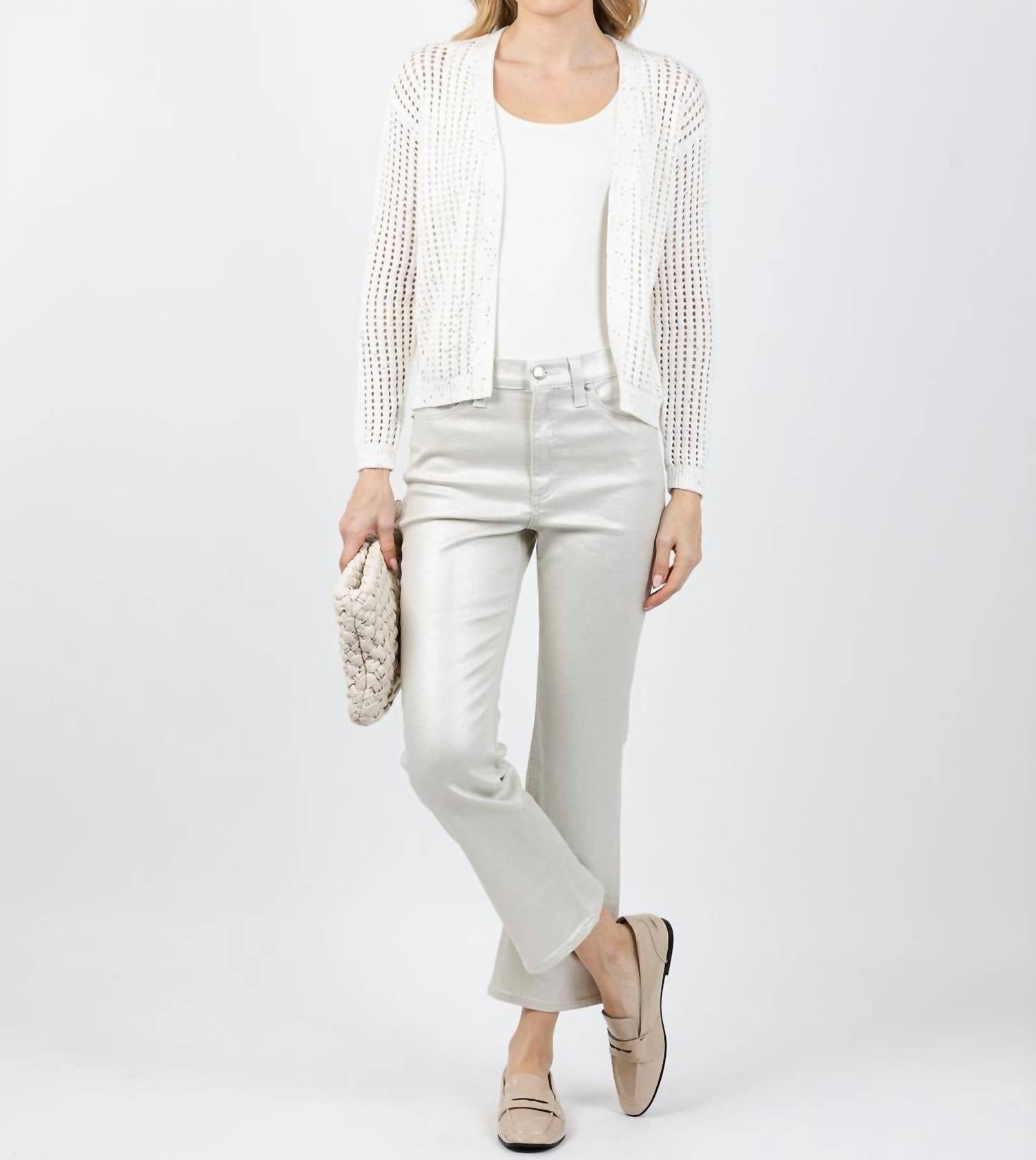 Brodie Cashmere - Astrid Sequin Cardigan