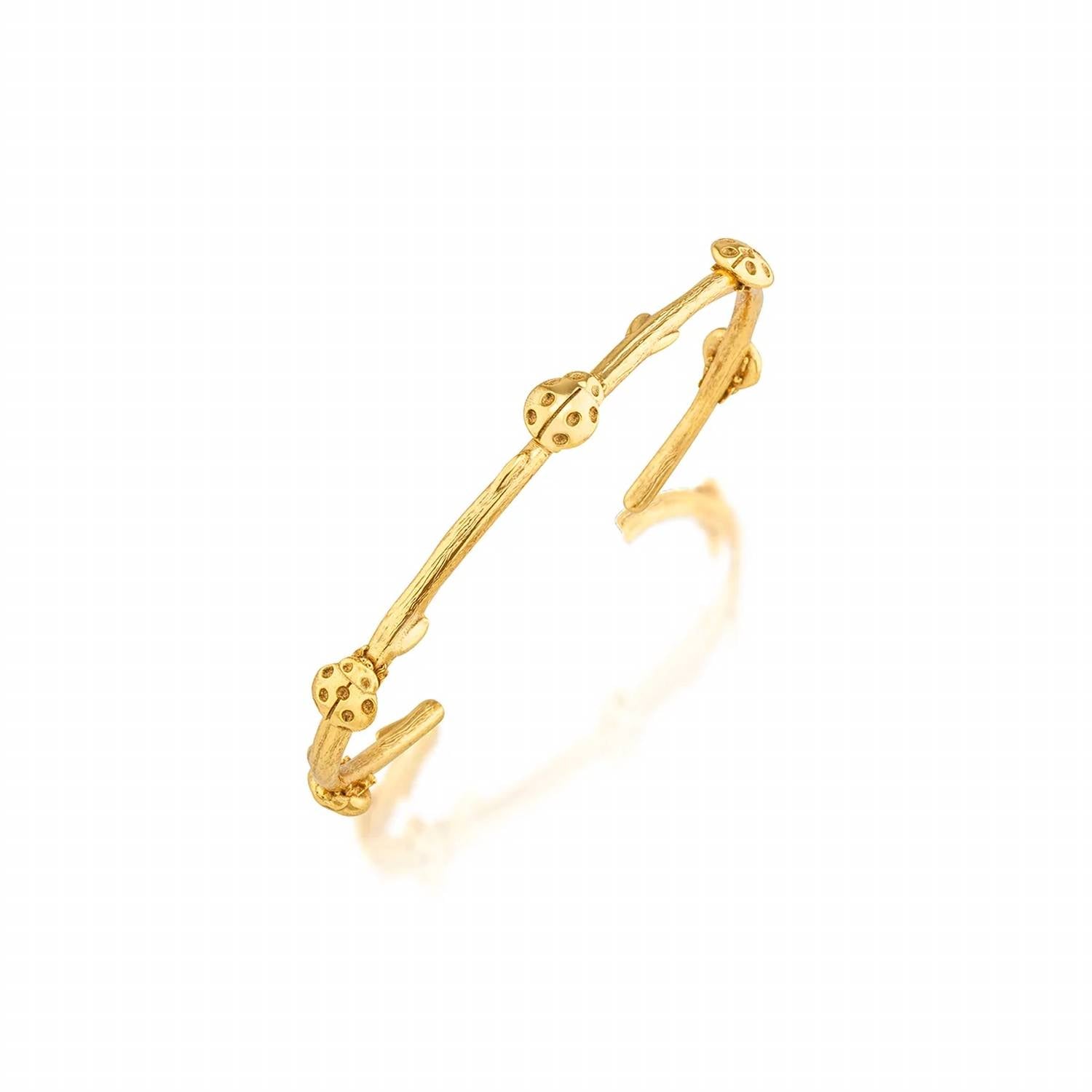 Capucine De Wulf - Women's Meadow Ladybug Petite Cuff