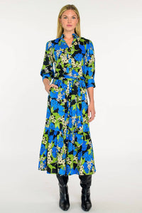 Elizabeth James The Label - Bonnie Button-front Midi Dress
