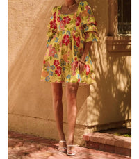 Fashionworks - Puffed Sleeve Mini Dress