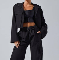 Heroine Sport - Ava Cropped Lightweight Performance Jacket