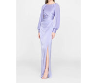Theia - Penelope Satin Dress