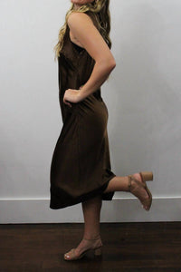 Ellison - Coco Satin Midi Dress