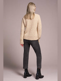 Tribal - Novelty Mix Longsleeve Mock Neck Sweater