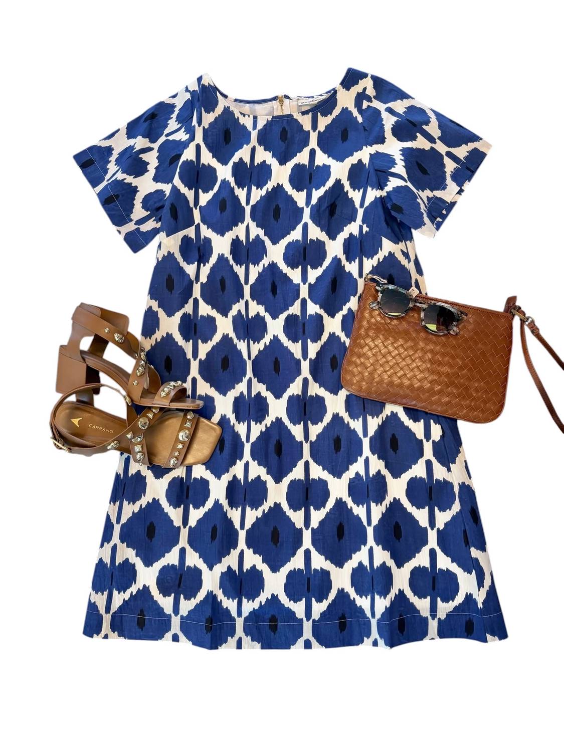 Fitzroy & Willa - Edie Short Sleeve Mini Dress
