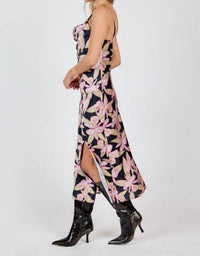 Sadie & Sage - Candlelight Cowl Neck Midi Dress