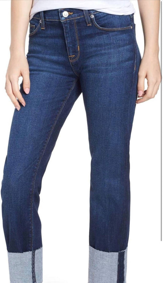Hudson - Deep Cuff Cropped Jeans