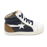 Oldsoles - Boy's Shoot High Casual Sneaker