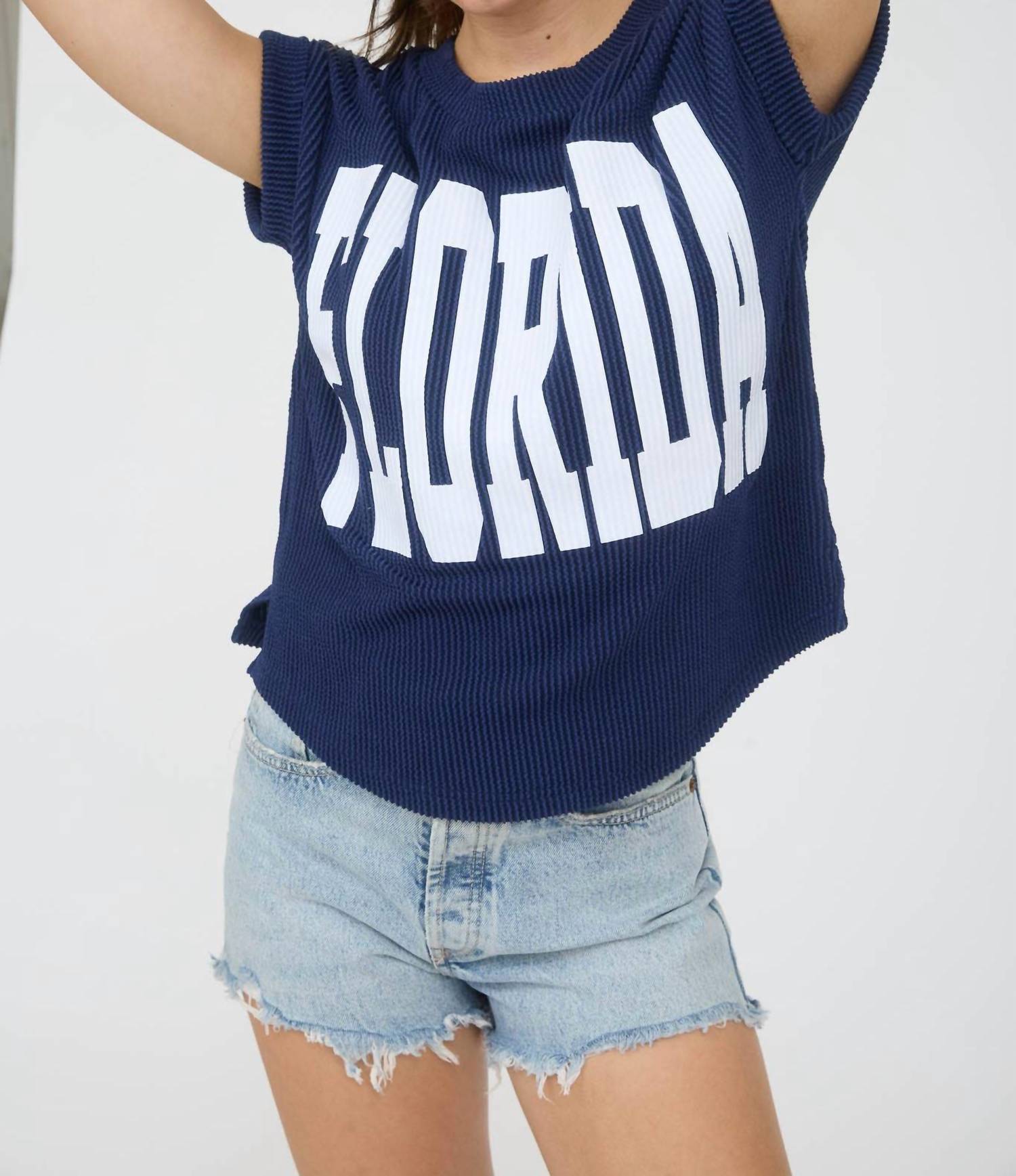 Blu Pepper - Florida Knit Tee