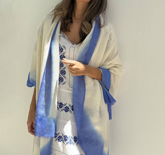 Rose And Rose - Dipped Cashmere Wrap