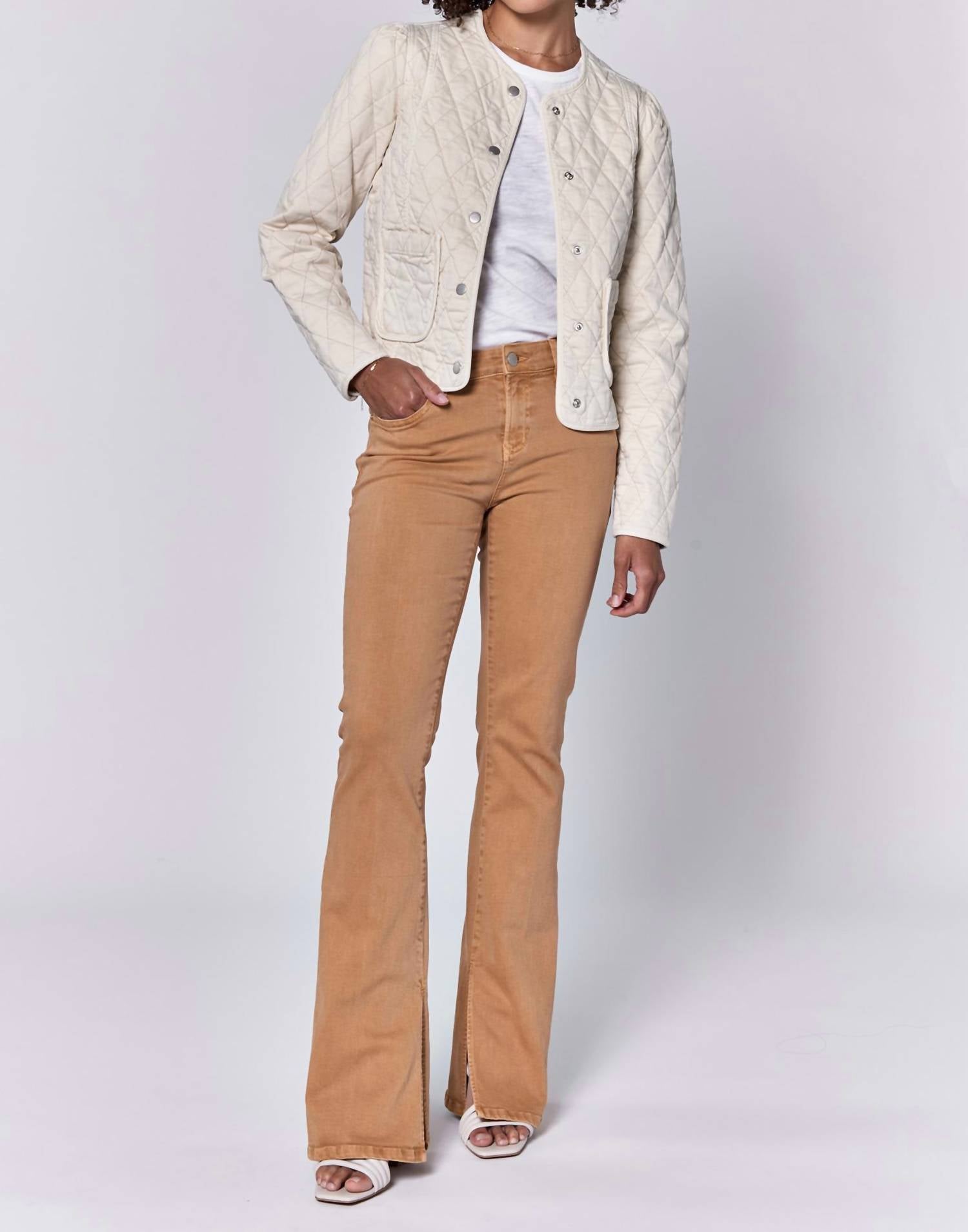 Dear John Denim - Kit Quilted Puff Sleeve Jacket