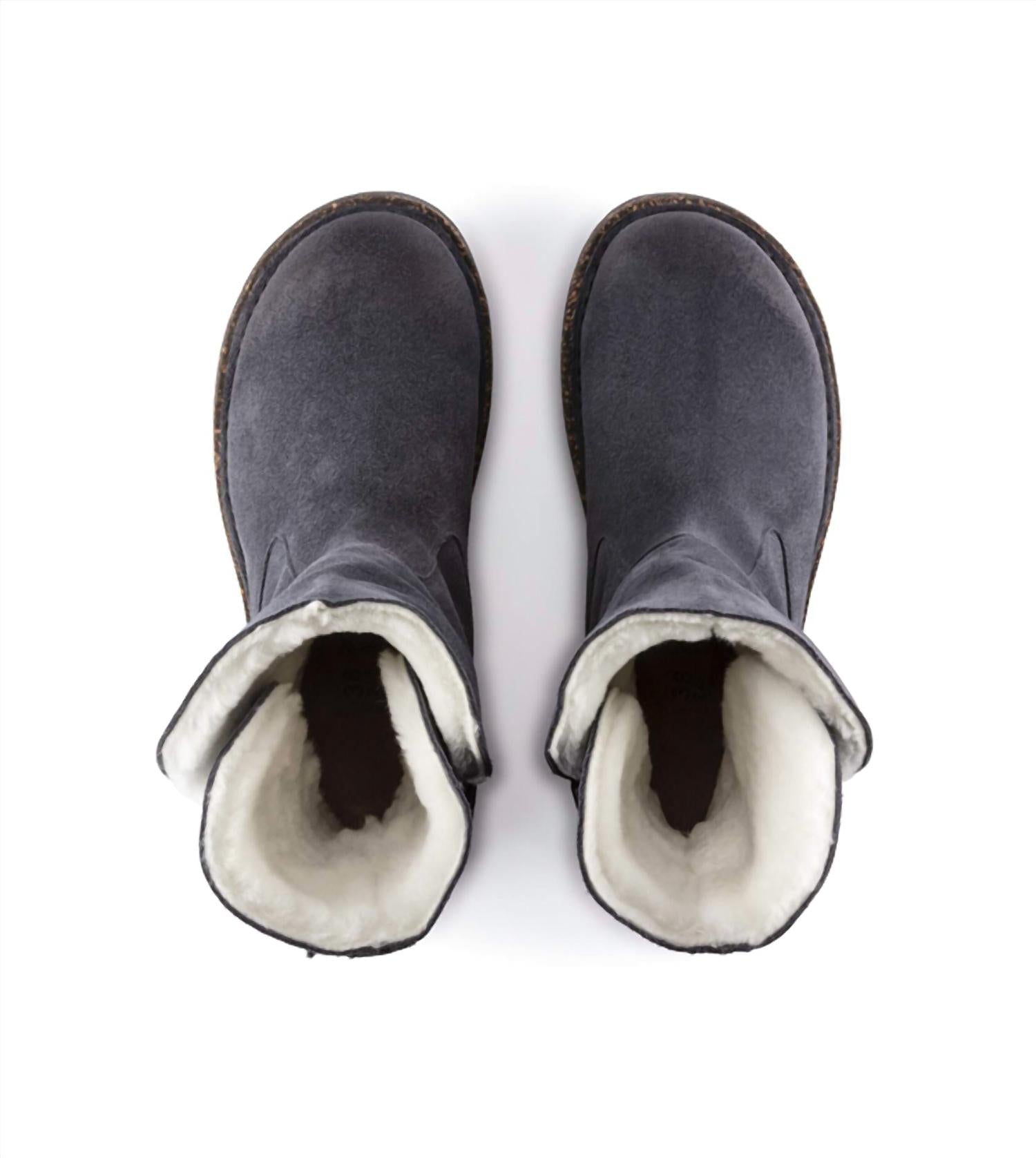 Birkenstock - Women's Uppsala Shearling Suede-leather Boot